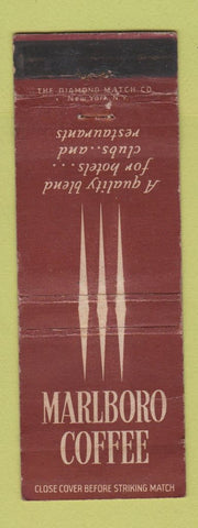 Matchbook Cover - Marlboro Coffee WEAR