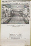 Matchbook Cover - Alps Drug Co New York City WORN 40 Strike