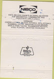 Matchbook Cover - NIBCO Piping Atlanta GA 40 Strike