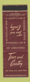 Matchbook Cover - Town and Country Restaurant New York City Popovers