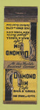 Matchbook Cover - Diamond Jim Cafe Bar New York City WEAR