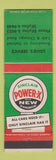 Matchbook Cover - Sinclair oil gas Louie's Chicago IL
