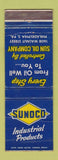 Matchbook Cover - Sunoco oil gas Sun Oil Philadelphia PA WORN