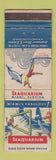 Matchbook Cover - Seaquaium Aquarium Miami FL WEAR