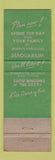 Matchbook Cover - Seaquaium Aquarium Miami FL WEAR