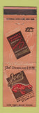 Matchbook Cover - Joe's Restaurant Brooklyn NY lobster WEAR