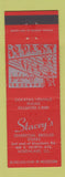 Matchbook Cover - Stacey's Steaks Northlake IL