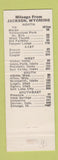 Matchbook Cover - Standard oil gas Lynch's Jackson Hole WY