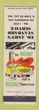 Matchbook Cover - Standard oil gas Ed Jahn's North Fond Du Lac WI