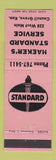 Matchbook Cover - Standard oil gas Haeker's Council Grove KS