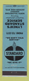 Matchbook Cover - Standard oil gas Lynch's Jackson Hole WY