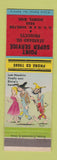 Matchbook Cover - Standard oil gas Point Super Service Okemos MI hillbilly