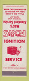 Matchbook Cover - Standard oil gas Mac's Bloomington MN