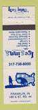 Matchbook Cover - Lees Inns Franklin IN