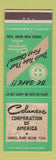 Matchbook Cover - Celanese Corporation of America Chemcel Bishop TX