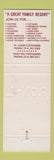Matchbook Cover - Ranch Roy L Resort Club High Hill MO