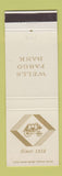 Matchbook Cover - Wells Fargo Bank stagecoach