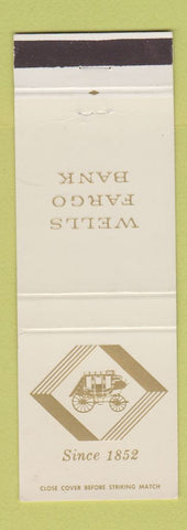Matchbook Cover - Wells Fargo Bank stagecoach