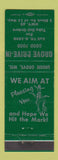 Matchbook Cover - Grove Drive In Union Grove WI