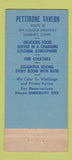 Matchbook Cover - Pettibone Tavern Simsbury CT  30 Stick