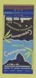 Matchbook Cover - Copacabana Philadelphia PA Musical Bar 30 Stick