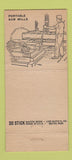 Matchbook Cover - Burton Saw & Supply Eugene OR 30 Stick