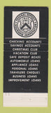Matchbook Cover - 1st National Bank Allentown PA 30 Stick