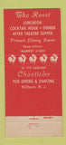 Matchbook Cover - The Roost Newark NJ rooster 30 Stick