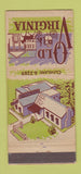 Matchbook Cover - Old Virginia Steak House South Pasadena CA 30 Stick