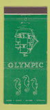 Matchbook Cover - Olympic Hotel Seattle WA Marine Room 30 Stick