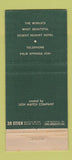 Matchbook Cover - Lone Palm Hotel Palm Springs CA WEAR 30 Stick