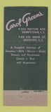 Matchbook Cover Carol Green's Women's Clothes Freeport Hempstead LI NY 30 Stick