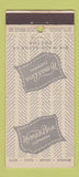 Matchbook Cover - Hyman Bros Clothes Boston MA GGG 30 Stick