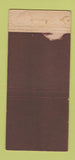 Matchbook Cover - The Tides Ocean Front Apartments Hollywood FL 30 Stick