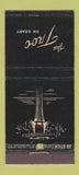 Matchbook Cover - The Troc San Francisco CA 30 Stick