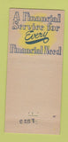 Matchbook Cover - Peoples First National Bank Pittsburgh PA 30 Stick