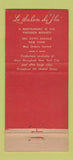 Matchbook Cover - Rosemarie de Paris Chocolates New York City 30 Stick