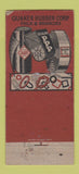 Matchbook Cover - Quaker Rubber Corp Philadelphia PA Los Angeles CA 30 Stick