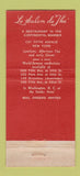 Matchbook Cover - Rosemarie de Paris Chocolates New York City 30 Stick