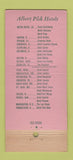 Matchbook Cover - Glass HAT Congress Hotel Chicago IL WORN 30 Stick