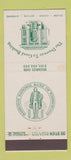 Matchbook Cover - Hamilton National Bank of Washington DC 30 Stick