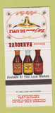 Matchbook Cover - Famous BBQ Bill Johnson's Big Apple Phoenix AZ 30 Strike