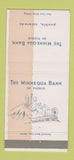 Matchbook Cover - Minnequa Bank Pueblo Colorado 30 Strike