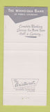 Matchbook Cover - Minnequa Bank Pueblo Colorado 30 Strike
