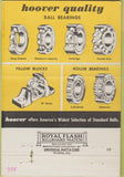 Matchbook Cover - Hoover Quality Balls Bearings Ann Arbor MI 40 Strike