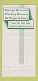 Matchbook Cover - Old Phoenix National Bank Medina Seville OH 30 Strike