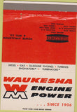 Matchbook Cover - Pamco Denver CO Power Application turbines WORN 40 Strike