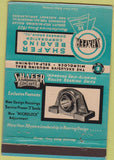 Matchbook Cover - Shafer Bearing Corp Downers Grove IL 40 Strike
