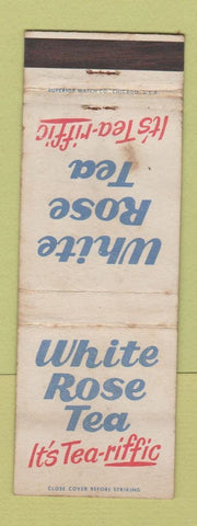 Matchbook Cover - White Rose Tea WEAR
