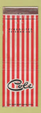 Matchbook Cover - Cole Los Angeles CA beach wear clothes WEAR